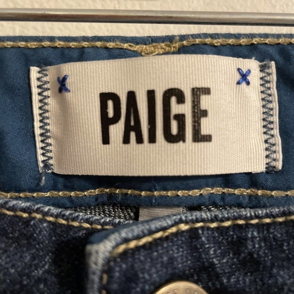 Paige Jeans Women Size 28 Blue Skyline Boot Medium Wash Denim Bootcut - Picture 5 of 9